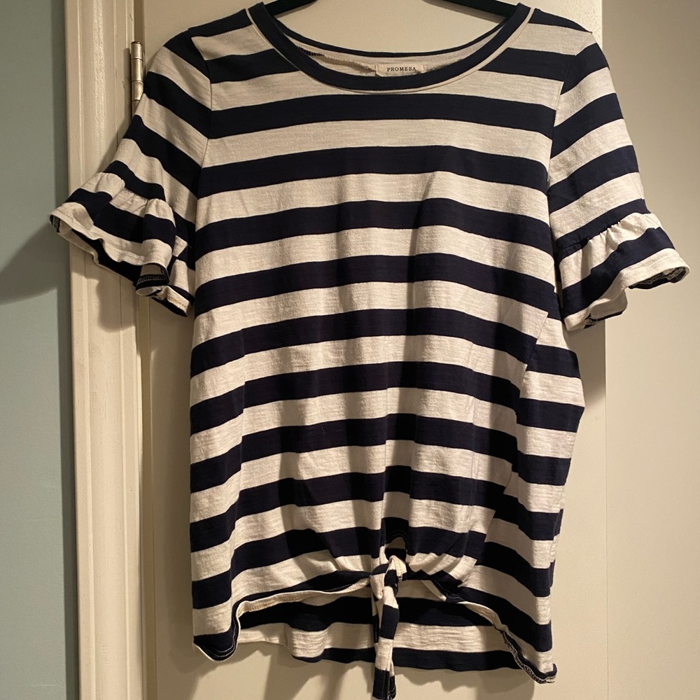 Striped Promesa top